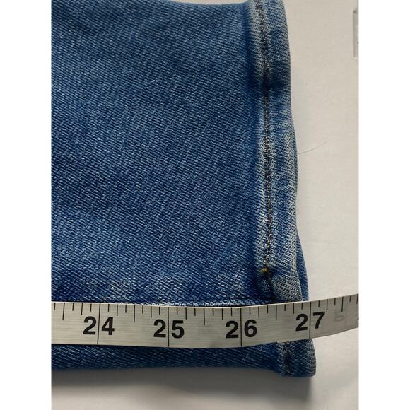 Madewell Stove Pipe Light Wash Denim Jean Women's Size 26 - Picture 10 of 11